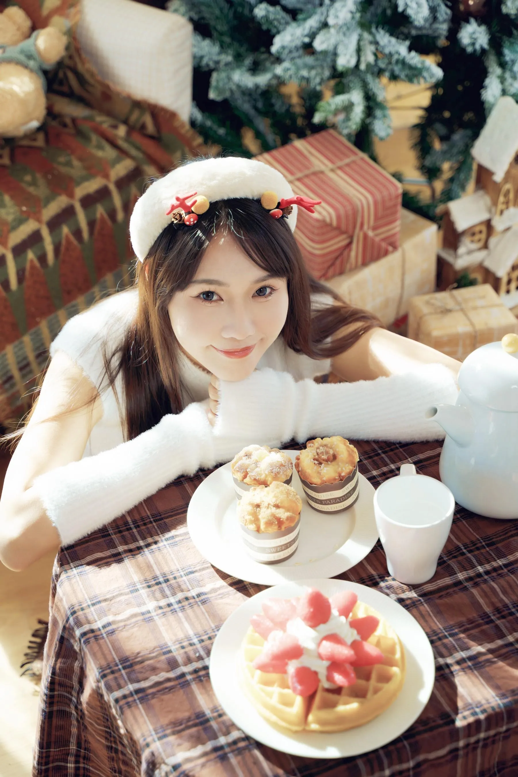 [YITUYU艺图语]2021.12.21 圣诞少女 lin [42P]插图5